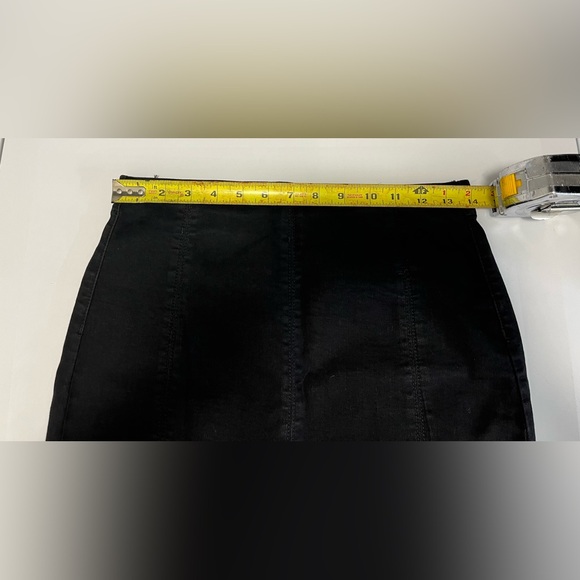 Free People Femme Fatale Denim Mini Skirt - Picture 13 of 13